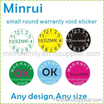 Warranty Void Sticker,destructible Warranty Sticker Manufacturer 